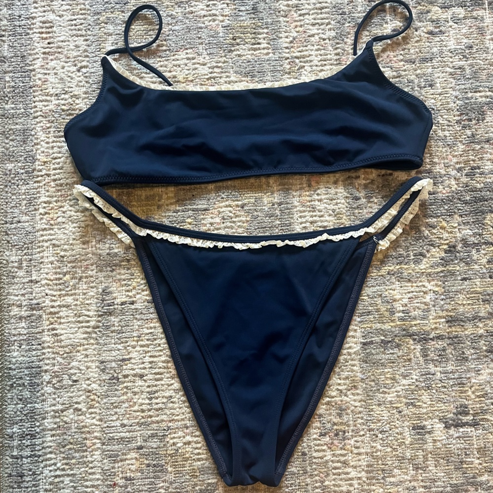 Pacsun Navy & White Bikini